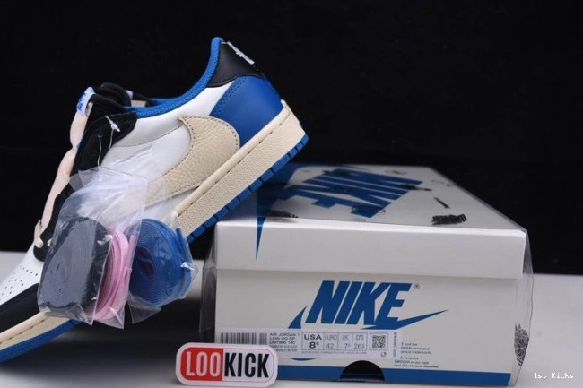 1st Kicks Shoes Low Air x Fragment Jordan Scott DM7866-140 1 Travis Retro x Design 0708